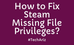 How to Fix Steam Missing File Privileges