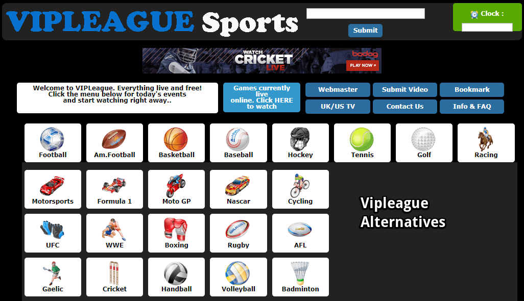 Streaming free sports discount sites